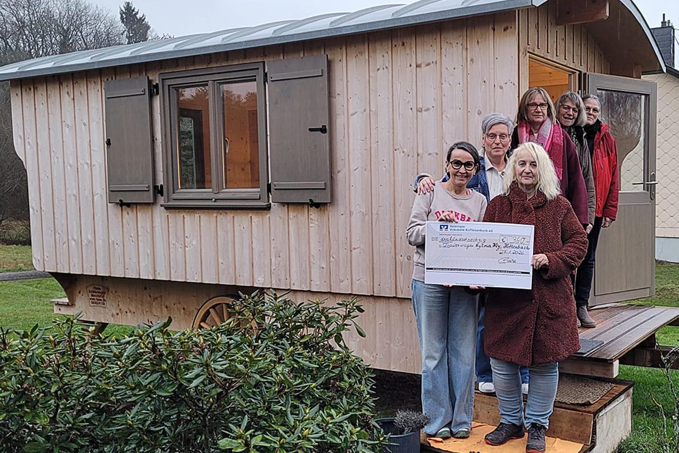 Begegnung an der Krippe Scheck