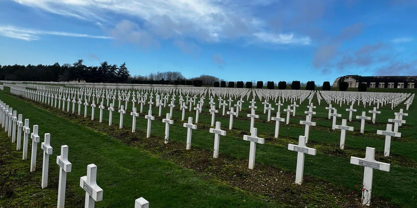 Verdun - Französischer Soldatenfriedhof Douaumont